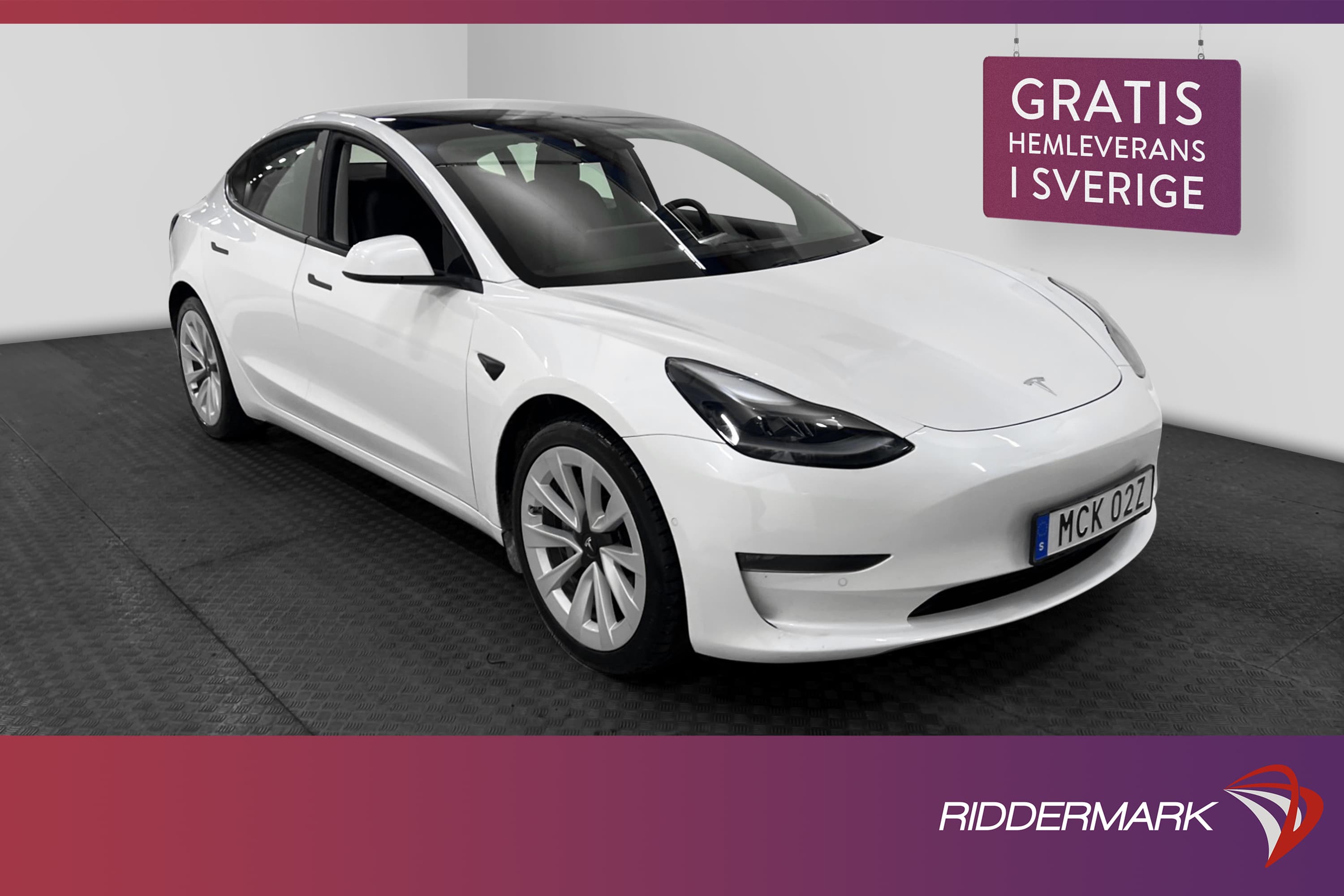 Tesla Model 3 Long Range AWD 440hk