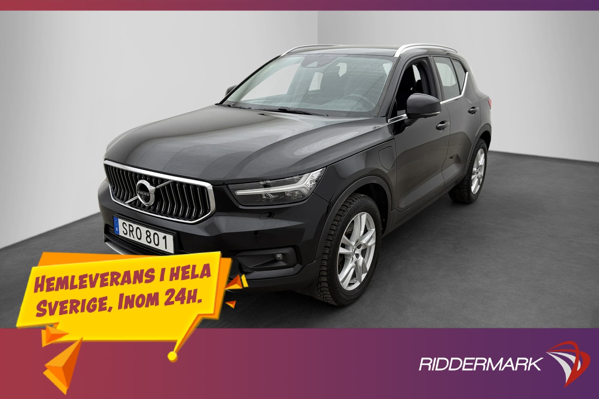 Volvo XC40 Recharge T4 Advanced VOC Värm H/K 360° Navi Drag