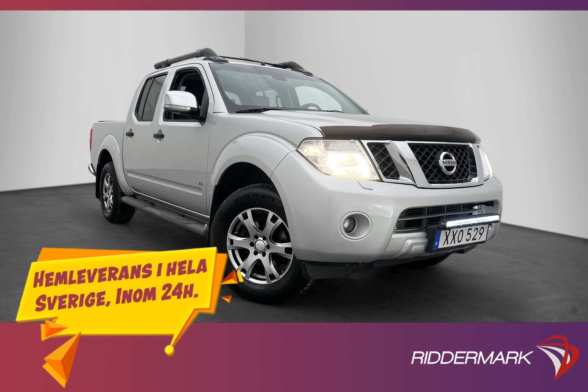 Nissan Navara 3.0dCi V6 4x4 Tekna Värmare Drag Skinn Bose