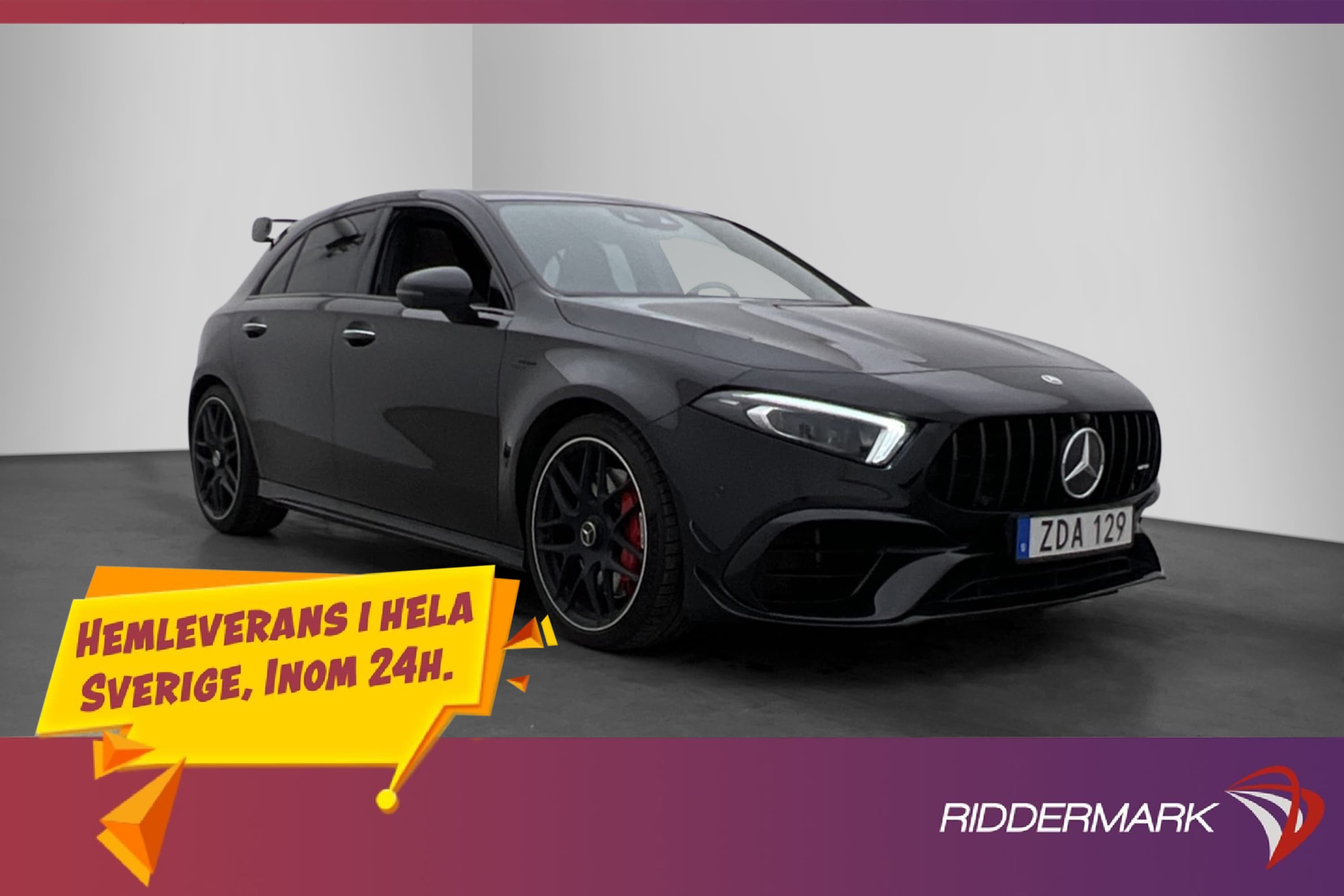Mercedes-Benz A 45 S 4MATIC  Läder Burmester Pano 421hk