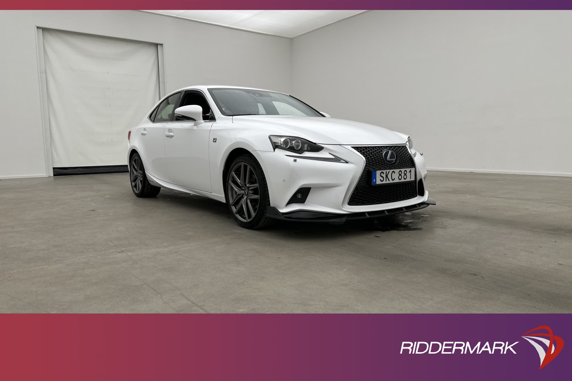 Lexus IS 300h 223hk F Sport Skinn Kamera Rattvärme 0.47l/mil