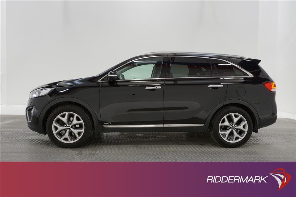 Kia Sorento 2.2 CRDi 200hk 7-Sits Pano Skinn Infinity B-Kamexteriör