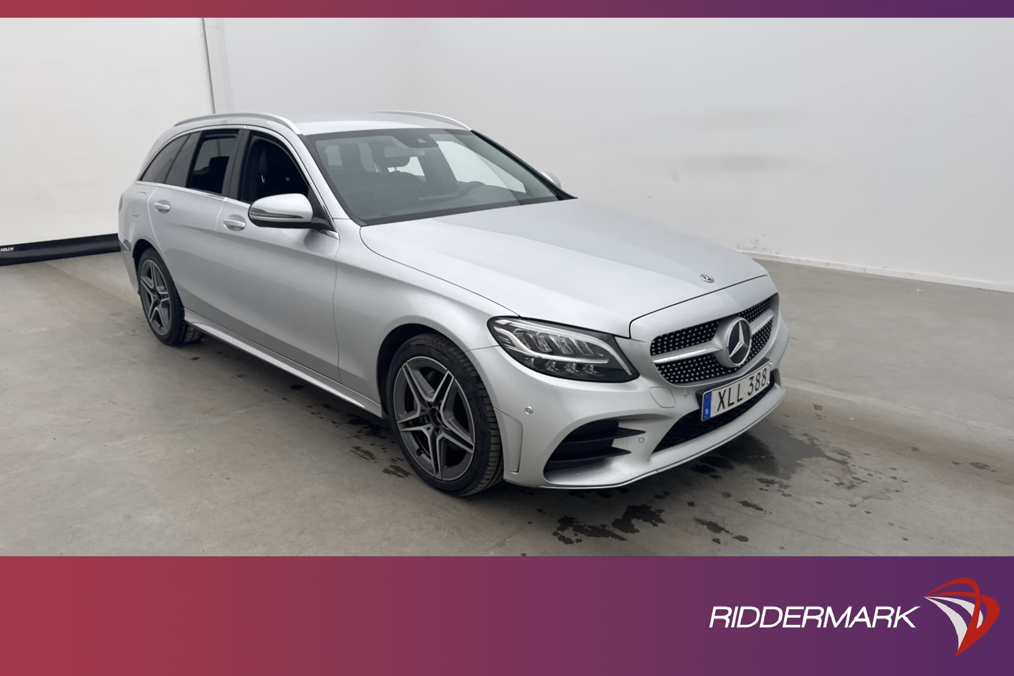 Mercedes-Benz C 220 d 4M 194hk AMG Värmare Kamera Dragkrok