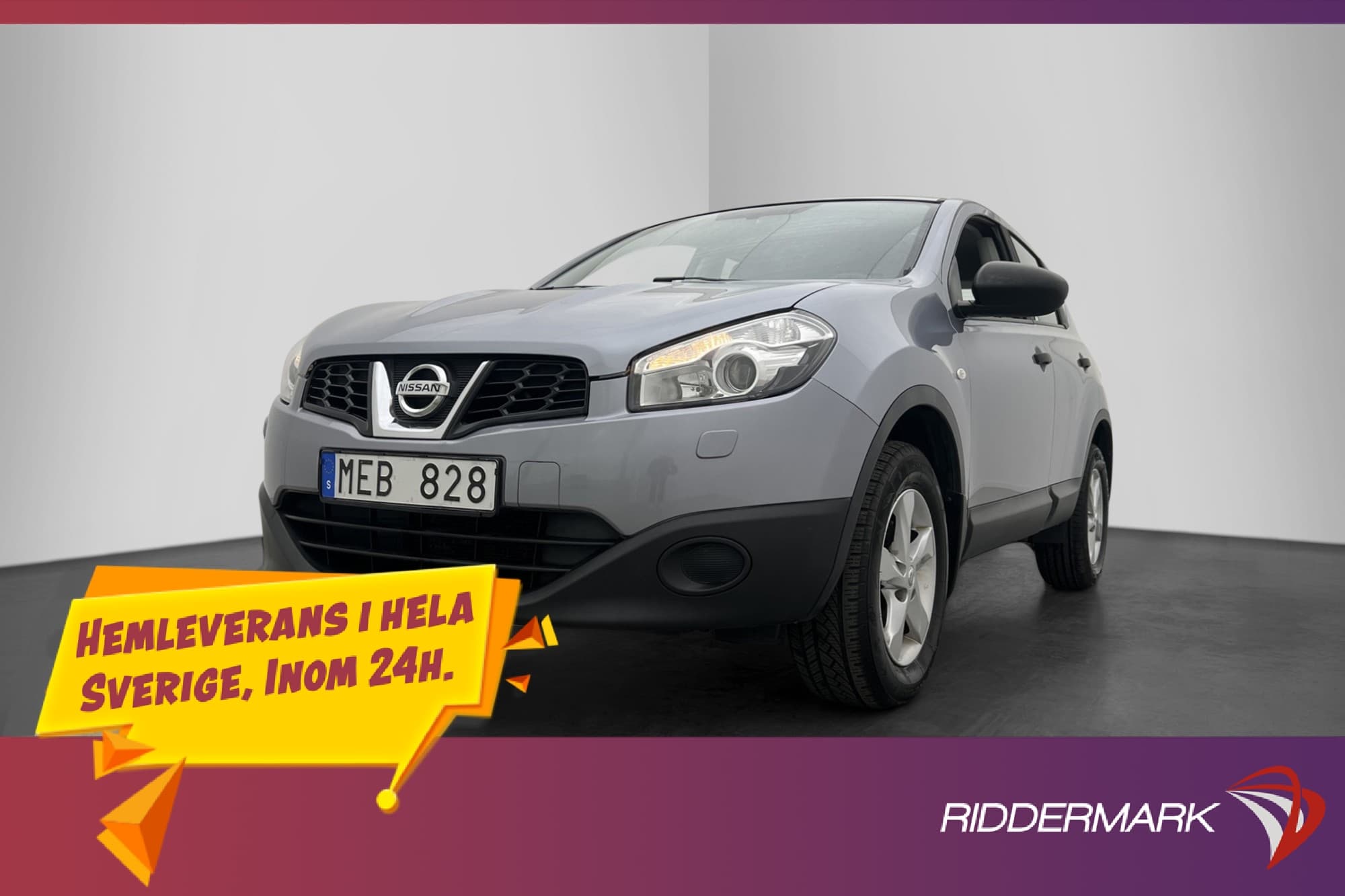 Nissan Qashqai  117hk Farthållare AUX 0,5l/mil Låg-Årsskatt