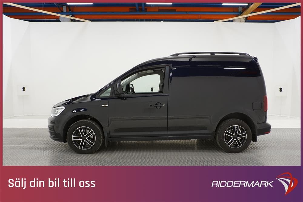 Volkswagen Caddy 2.0 TDI Aut 102hk Eu6 Drag Värmare Moms 