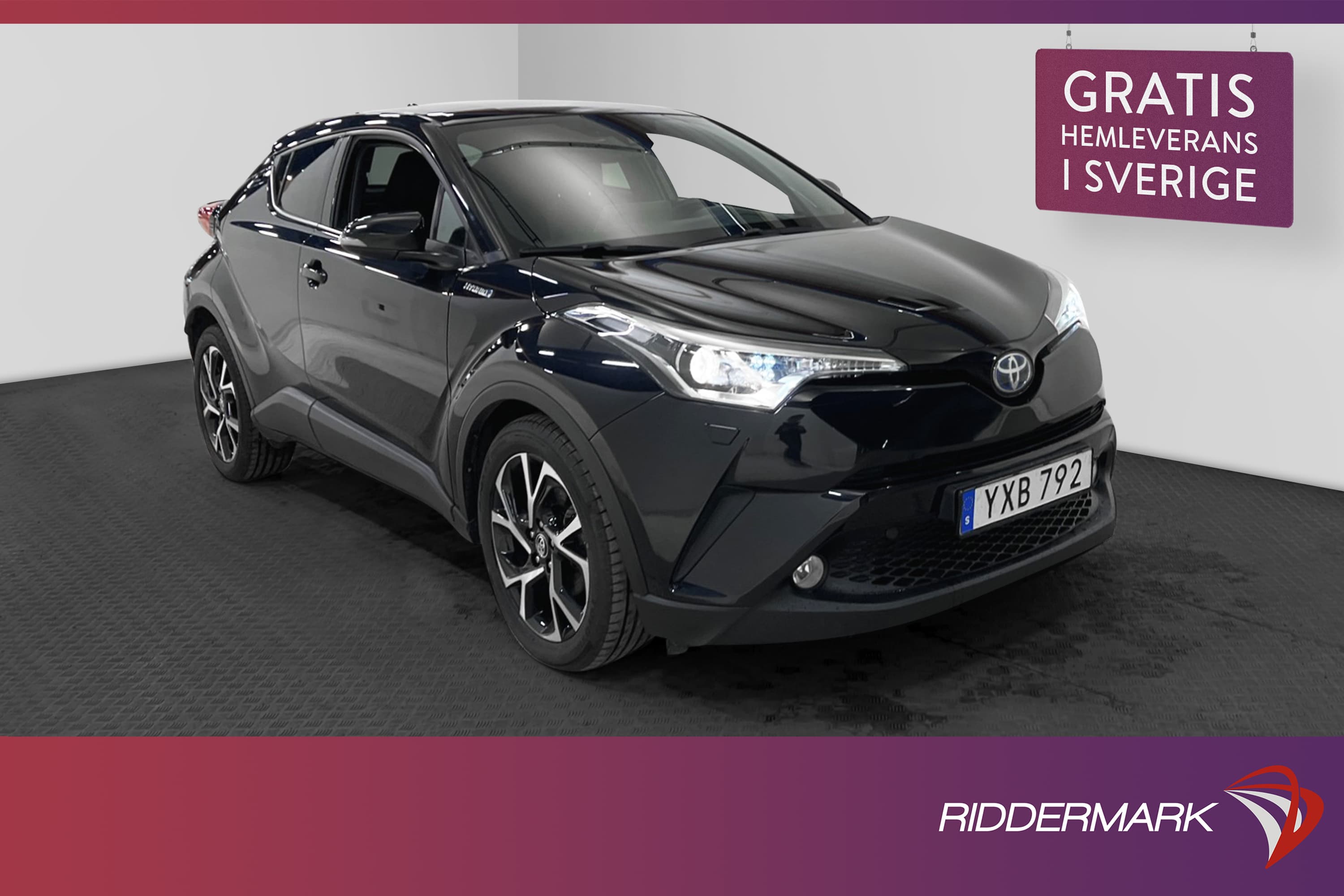 Toyota C-HR Hybrid 122hk