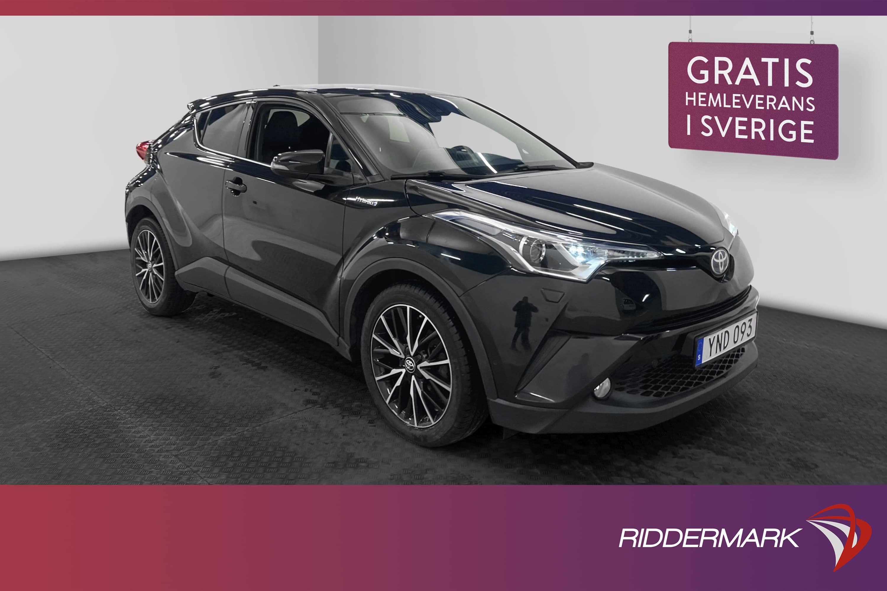Toyota C-HR Hybrid CVT 122hk
