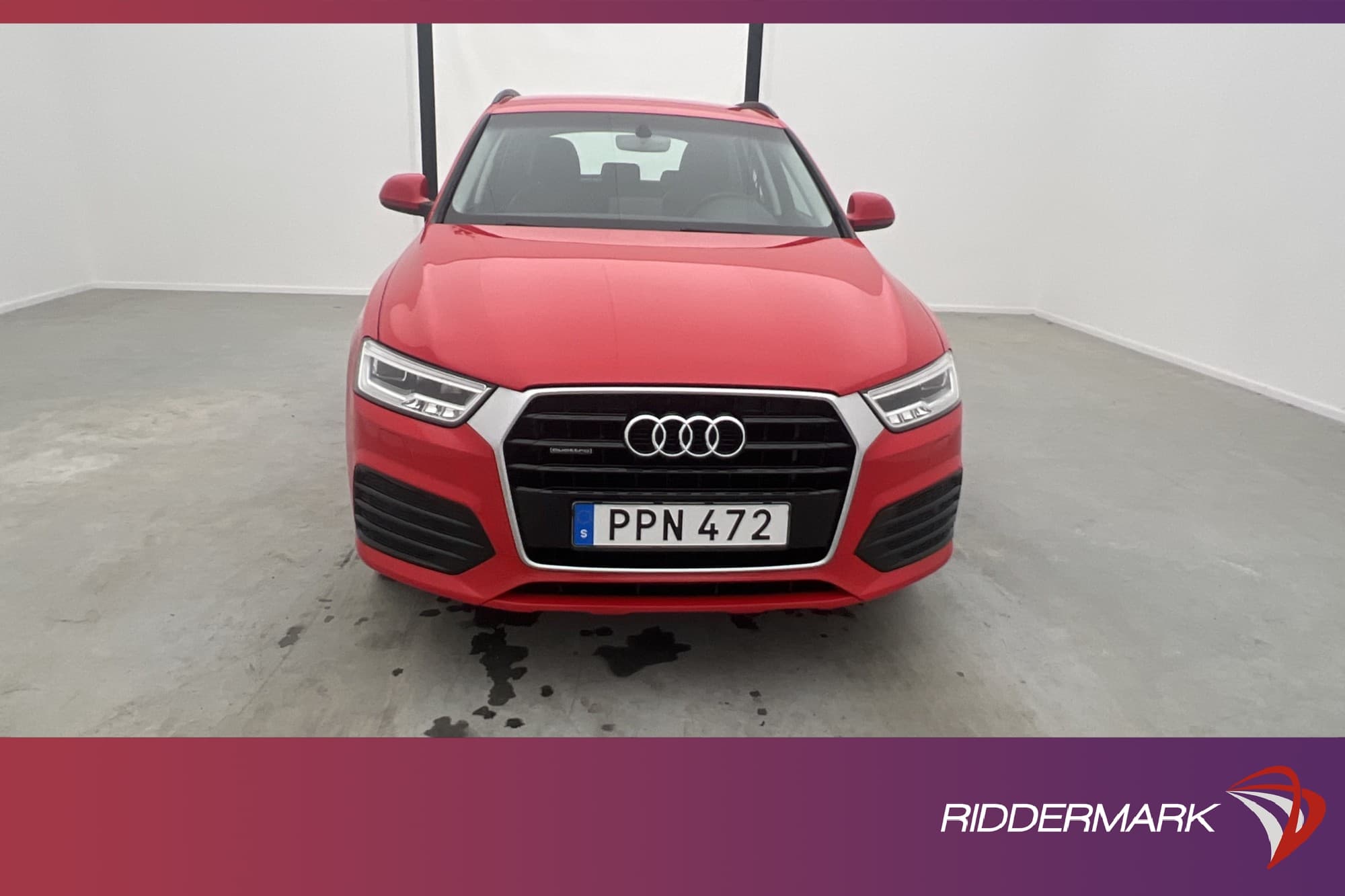 Audi Q3 2.0 TDI Quattro 184hk S-Line Navi B-Kamera Elstol