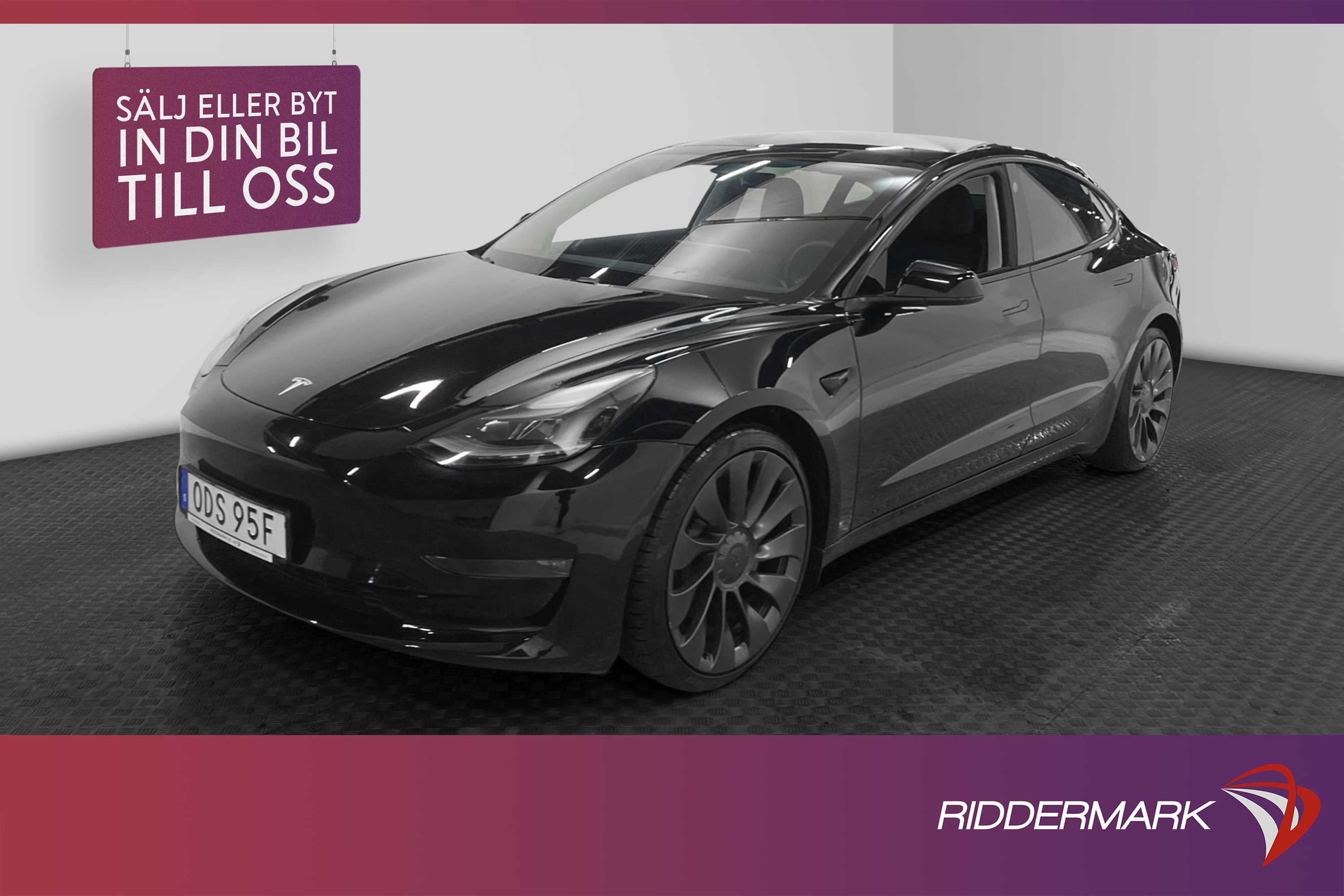 Tesla Model 3 Performance 513hk