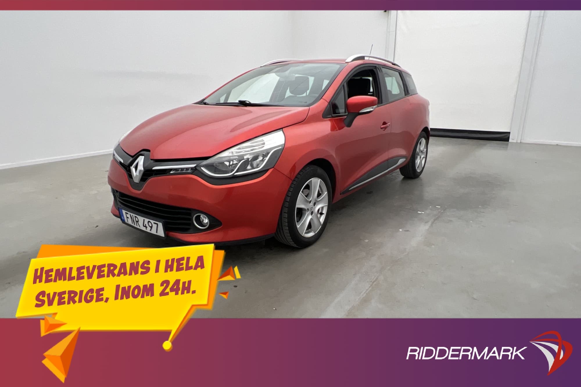 Renault Clio Sport Tourer 120hk Navi Farthållare Bluetooth