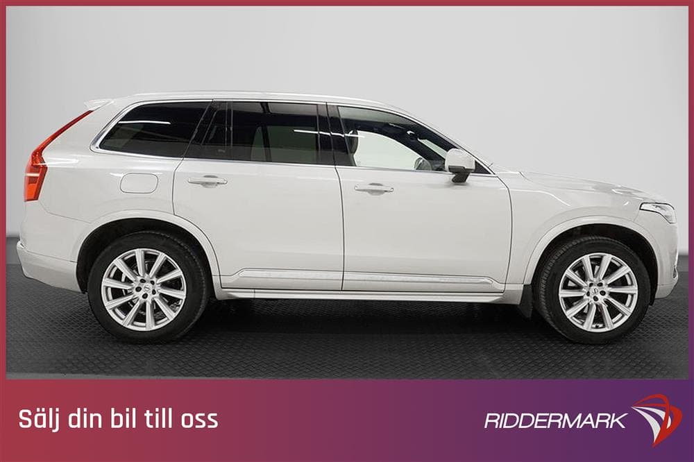 Volvo XC90 D5 AWD 235hk Inscription B&W 7-Sits Värmare Skinnexteriör
