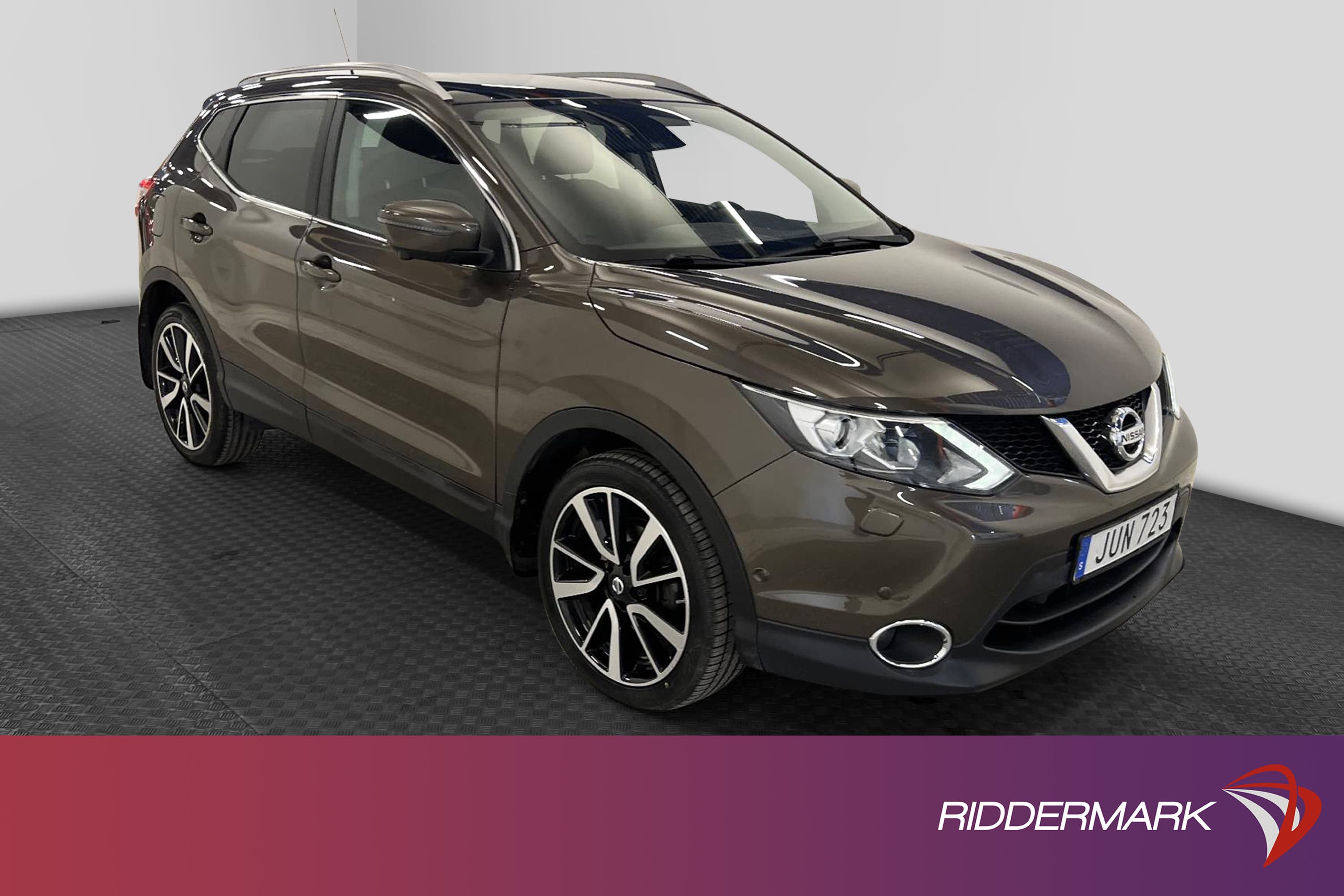 Nissan Qashqai 1.2 DIG-T 115hk Tekna Pano 360° GPS Välservad