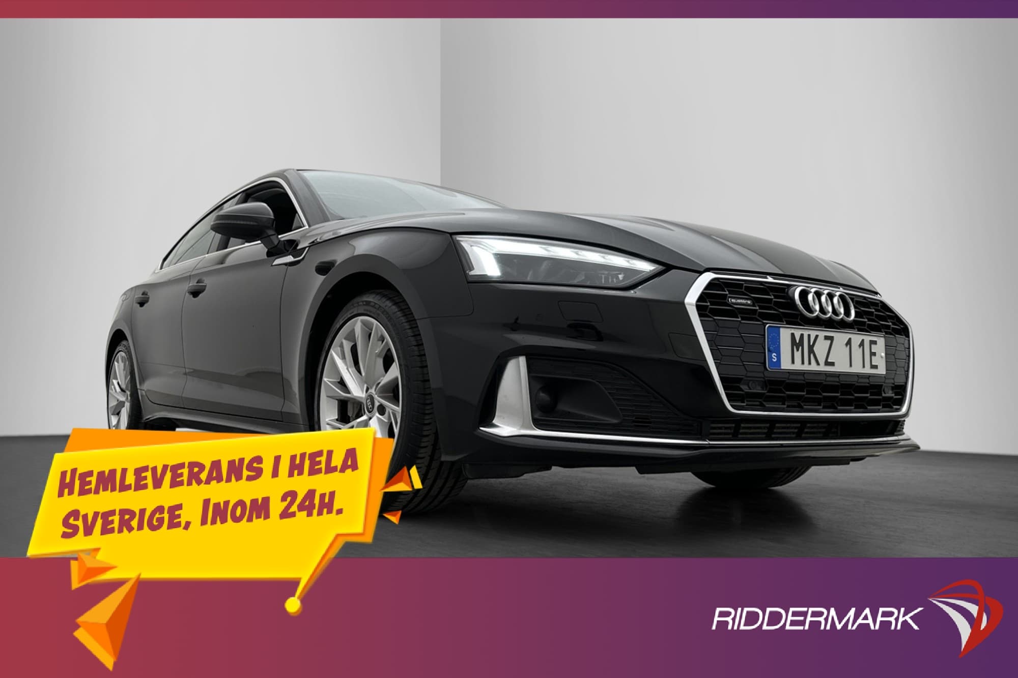 Audi A5 Sportback 45 TFSI 265hk Proline Värmare Kamera Drag