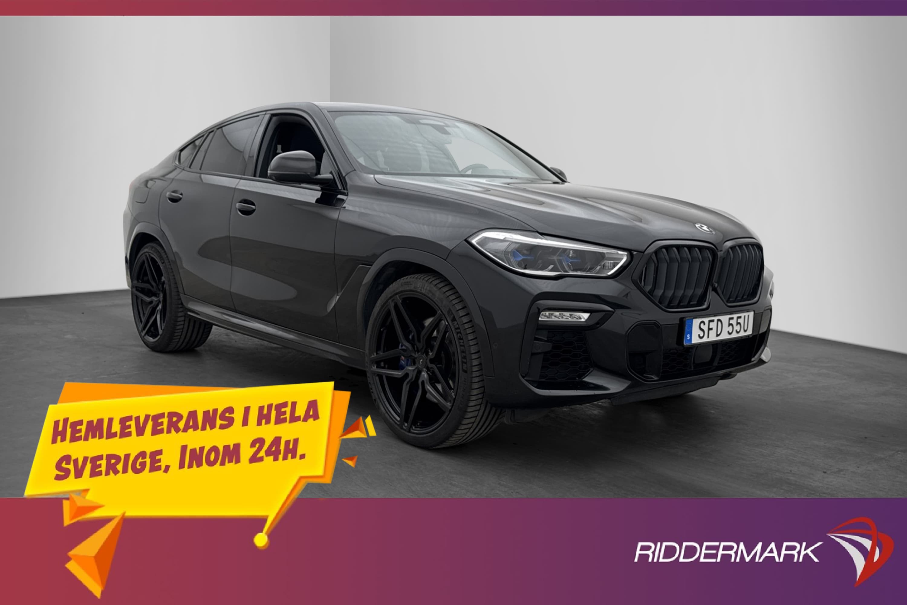 BMW X6 M50i Soft-close Pano B&W Night Vision Cockpit Laser