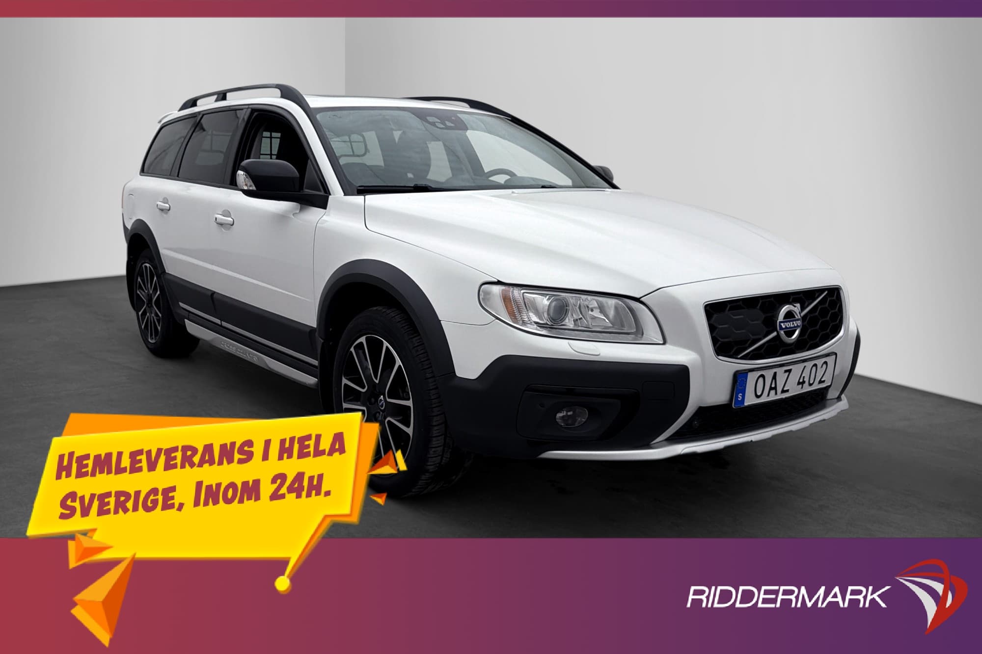 Volvo XC70  D4 AWD Classic Dynamic Taklucka Drag Skinn VoC