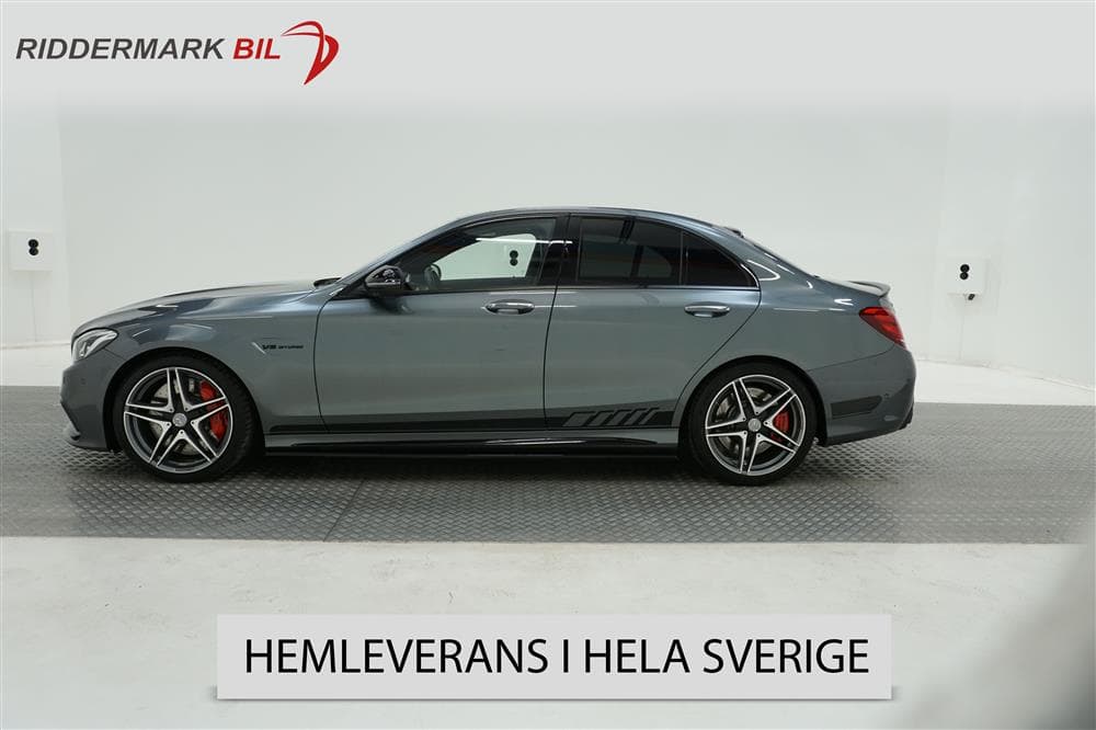 Mercedes C 63 S AMG 510hk Svensksåld