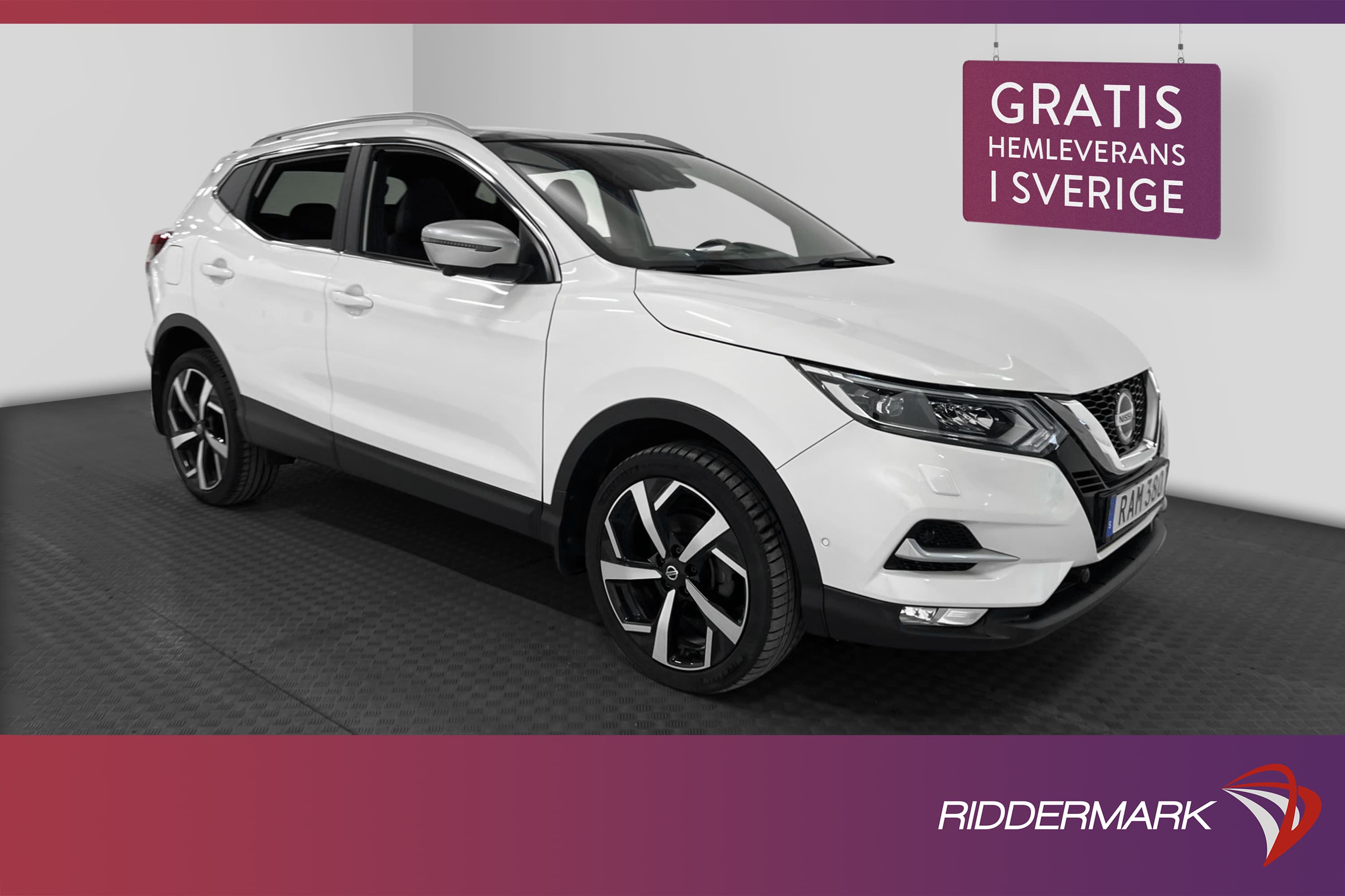 Nissan Qashqai 1.2 DIG-T 115hk Tekna+ Pano 360° BOSE Skinn