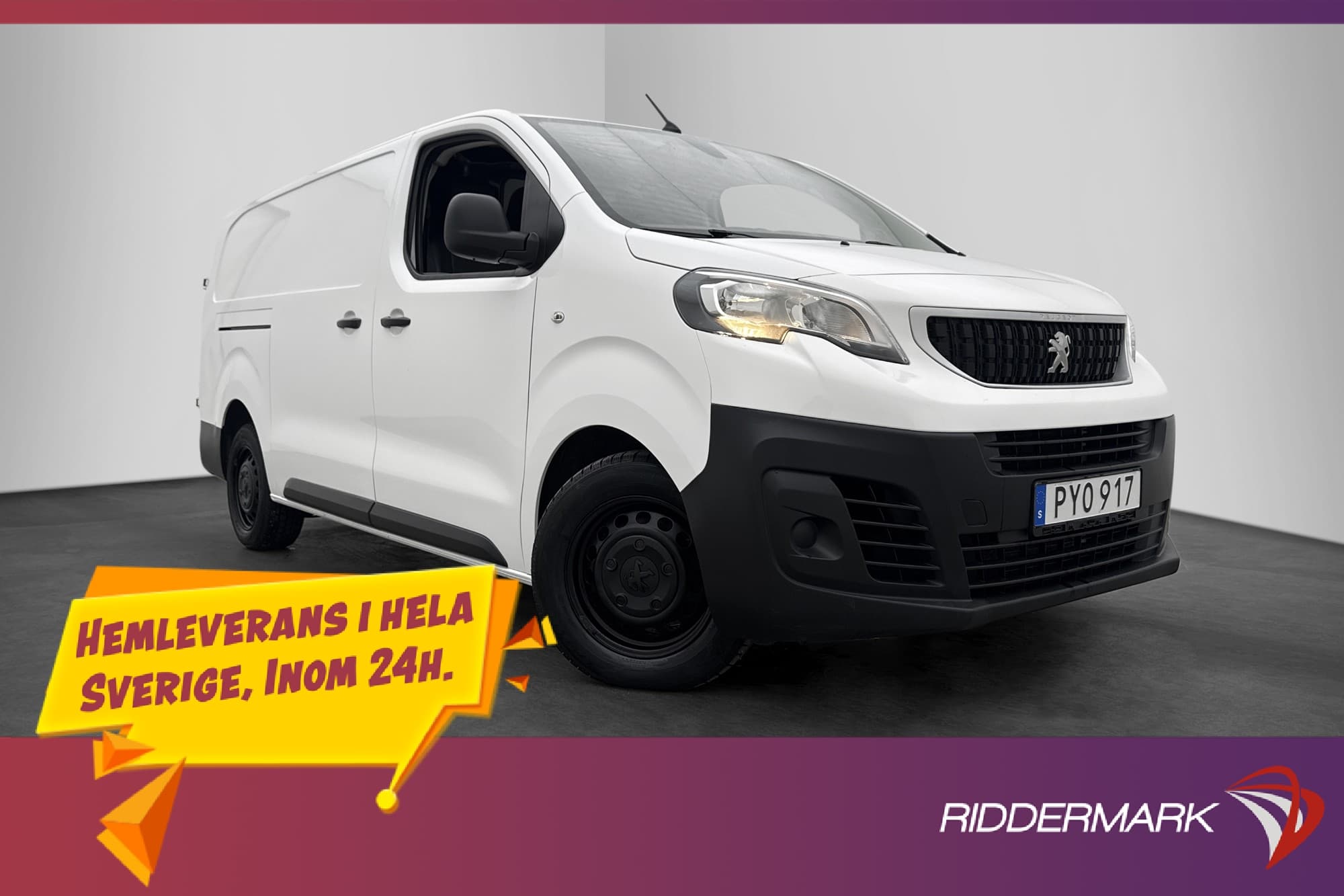 Peugeot Expert L3 2.0 Fjärr-Värmare PDC 3-Sits Dragkrok MOMS