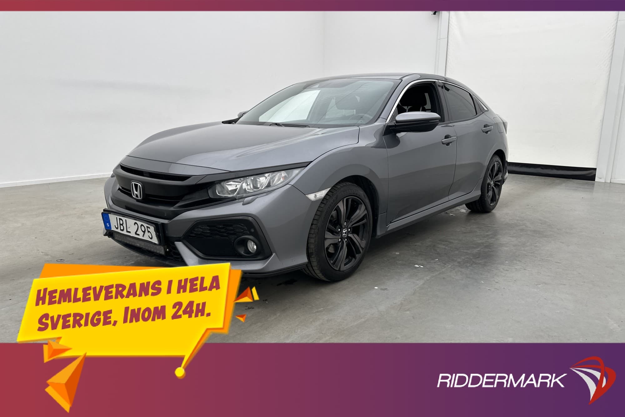 Honda Civic 1.0 129hk Elegance Kamera Navigation LED-Ramp