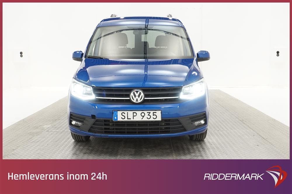 Volkswagen Caddy Life 2.0 TDI Aut 102hk Eu6 Värmare Moms
