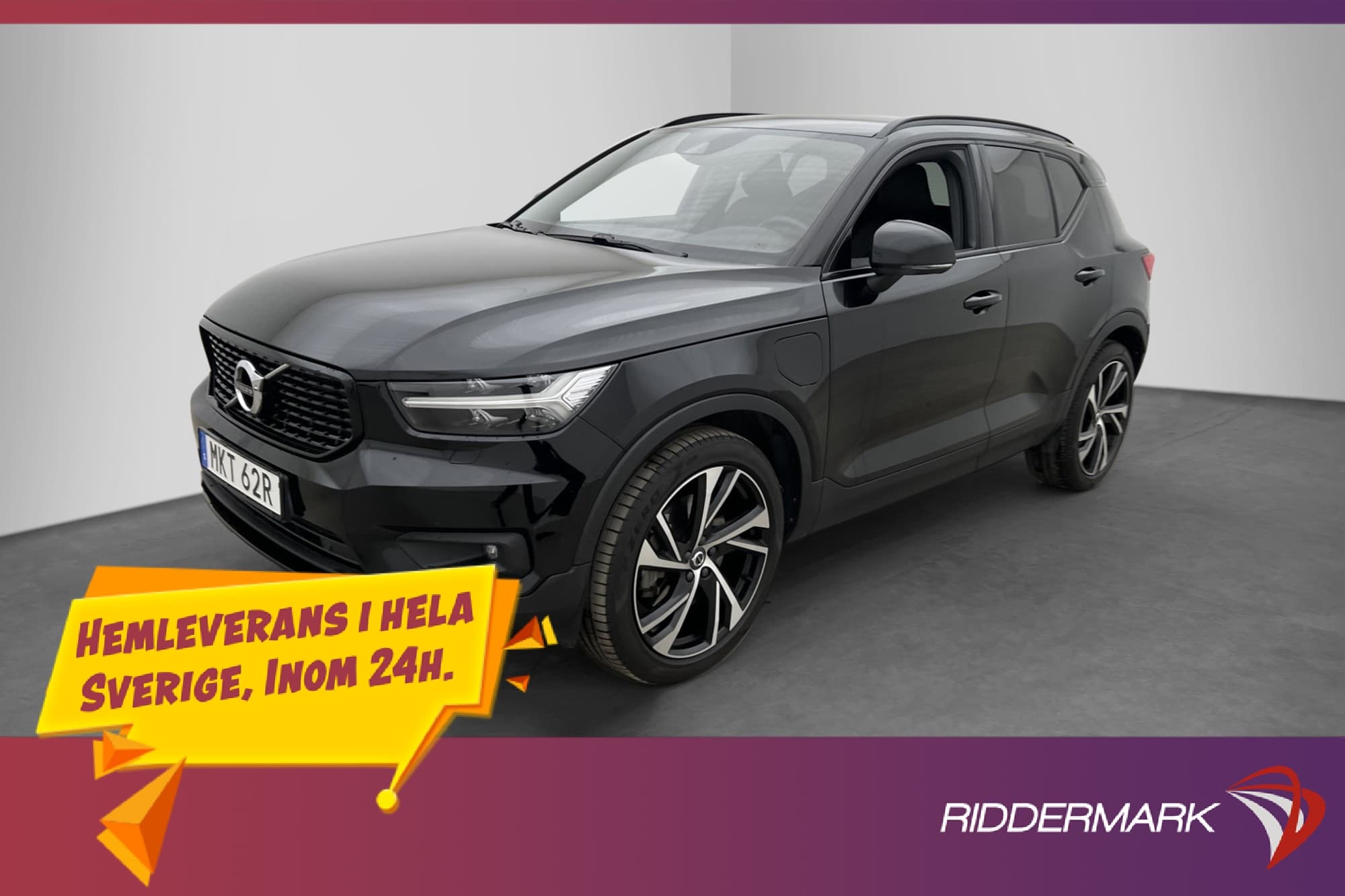 Volvo XC40 Recharge T5 R-Design VOC H/K Drag Kamera Skinn