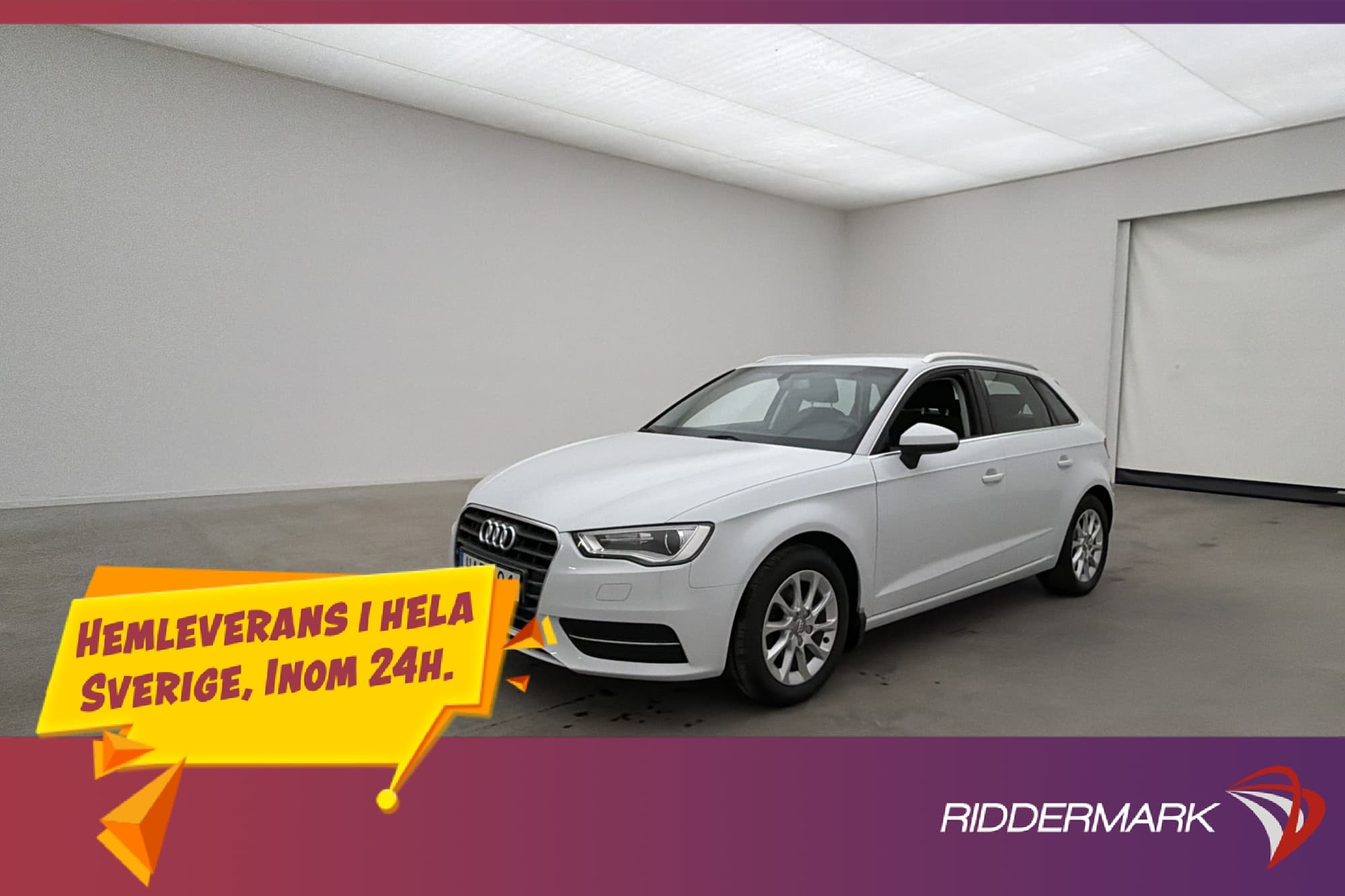 Audi A3 SB 1.4 TFSI 125hk Attraction Farthållare Bluetooth 