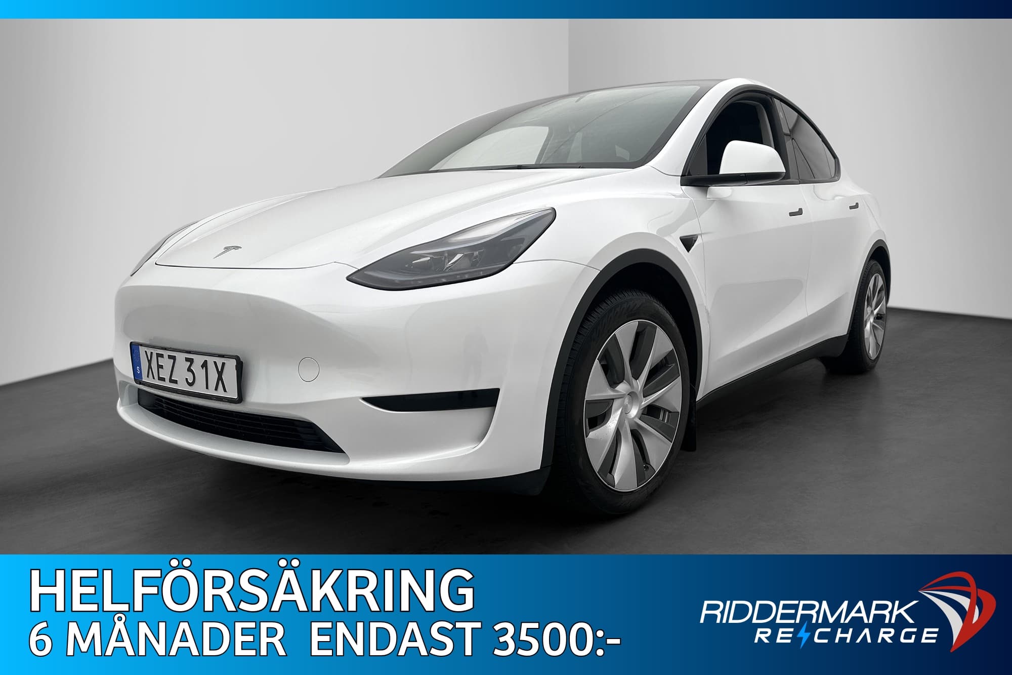Tesla Model Y Standard Range Autopilot Pano Svensksåld