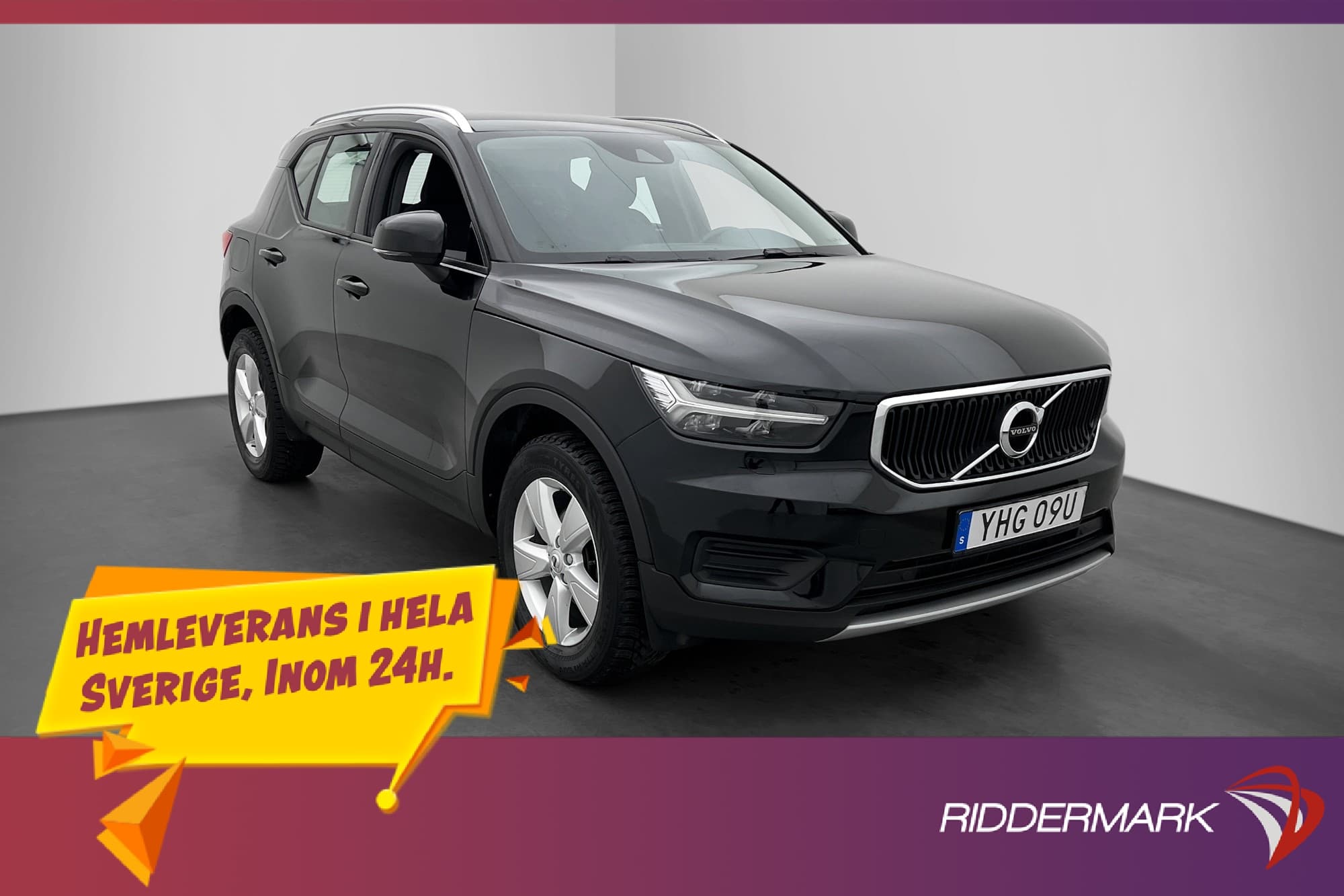 Volvo XC40 T2 129hk Momentum VOC P-Värmare Kamera