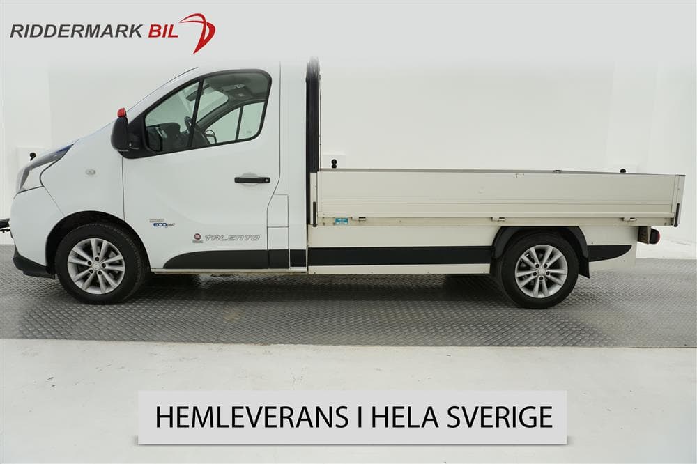 Fiat Talento 1.6 Ecojet 125hk Eu6 Flakbil Värmare Moms 