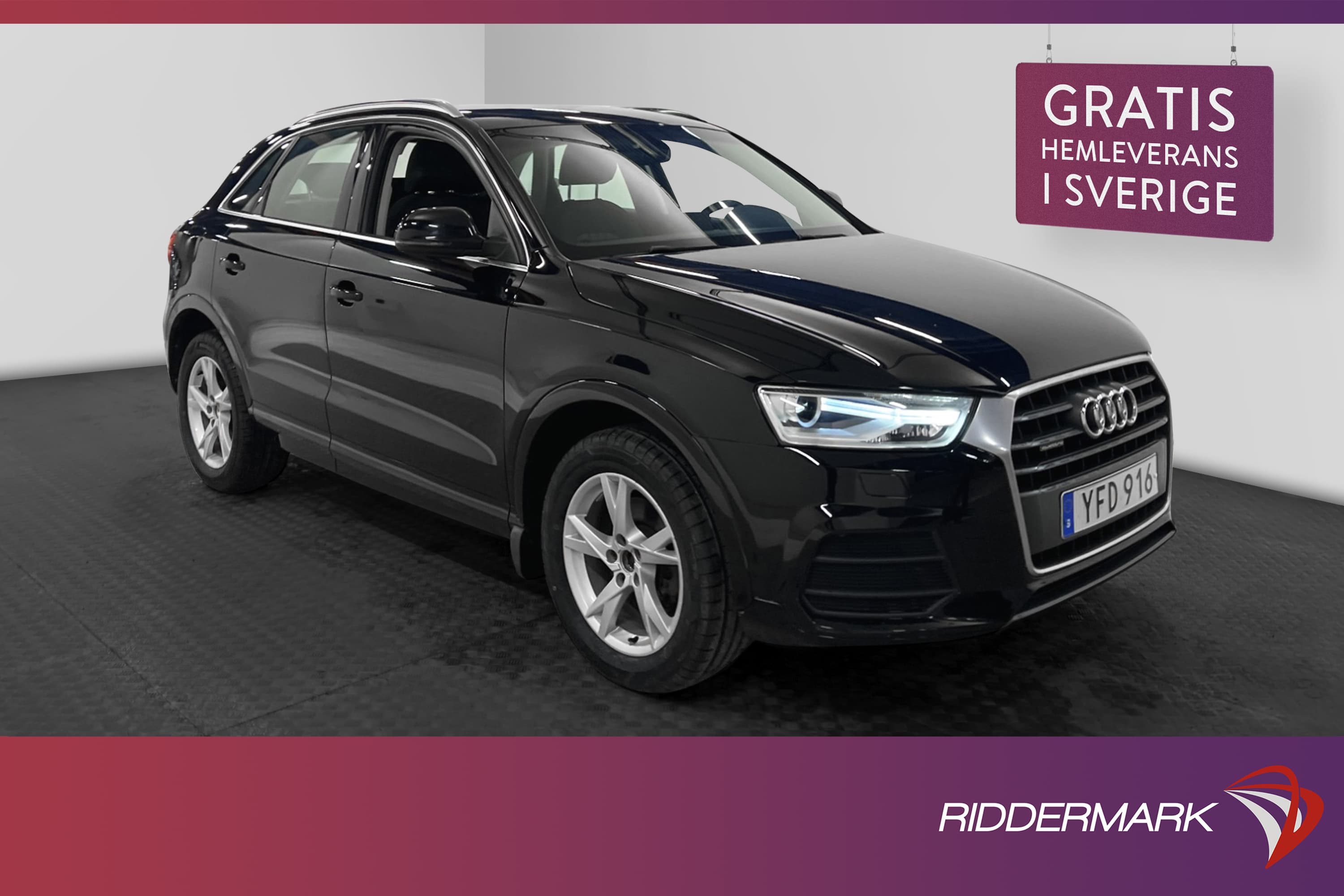 Audi Q3 2.0 TDI 150hk Quattro