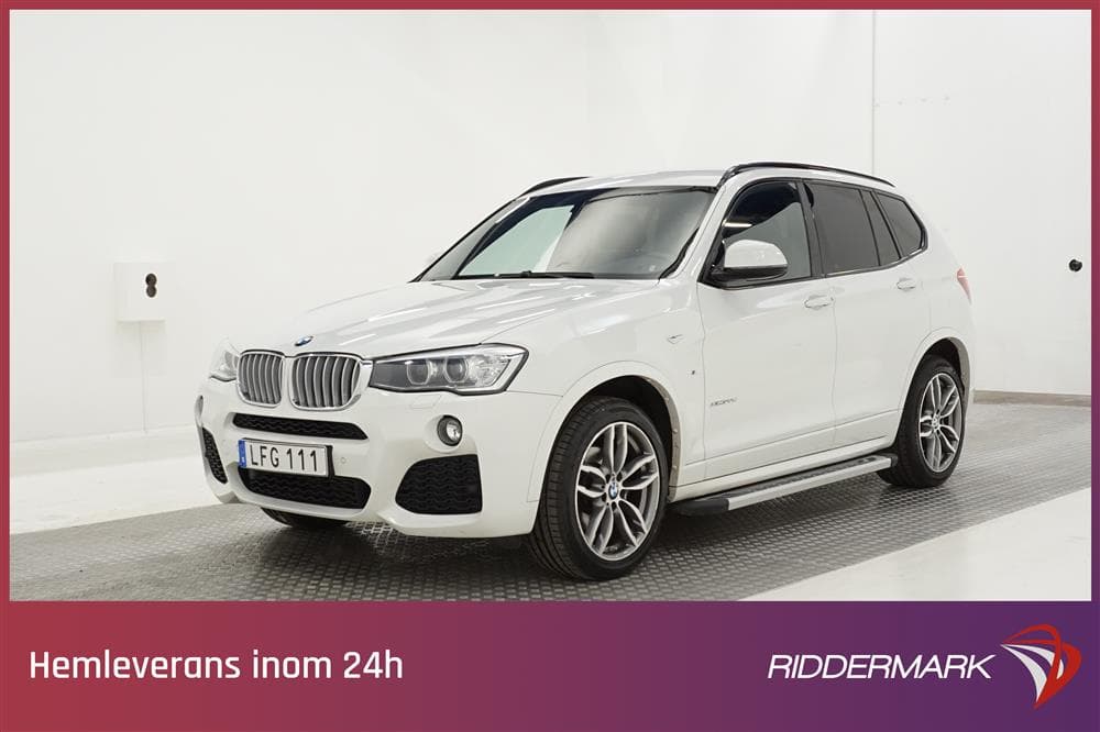 BMW X3 xDrive30d 258hk M-Sport
