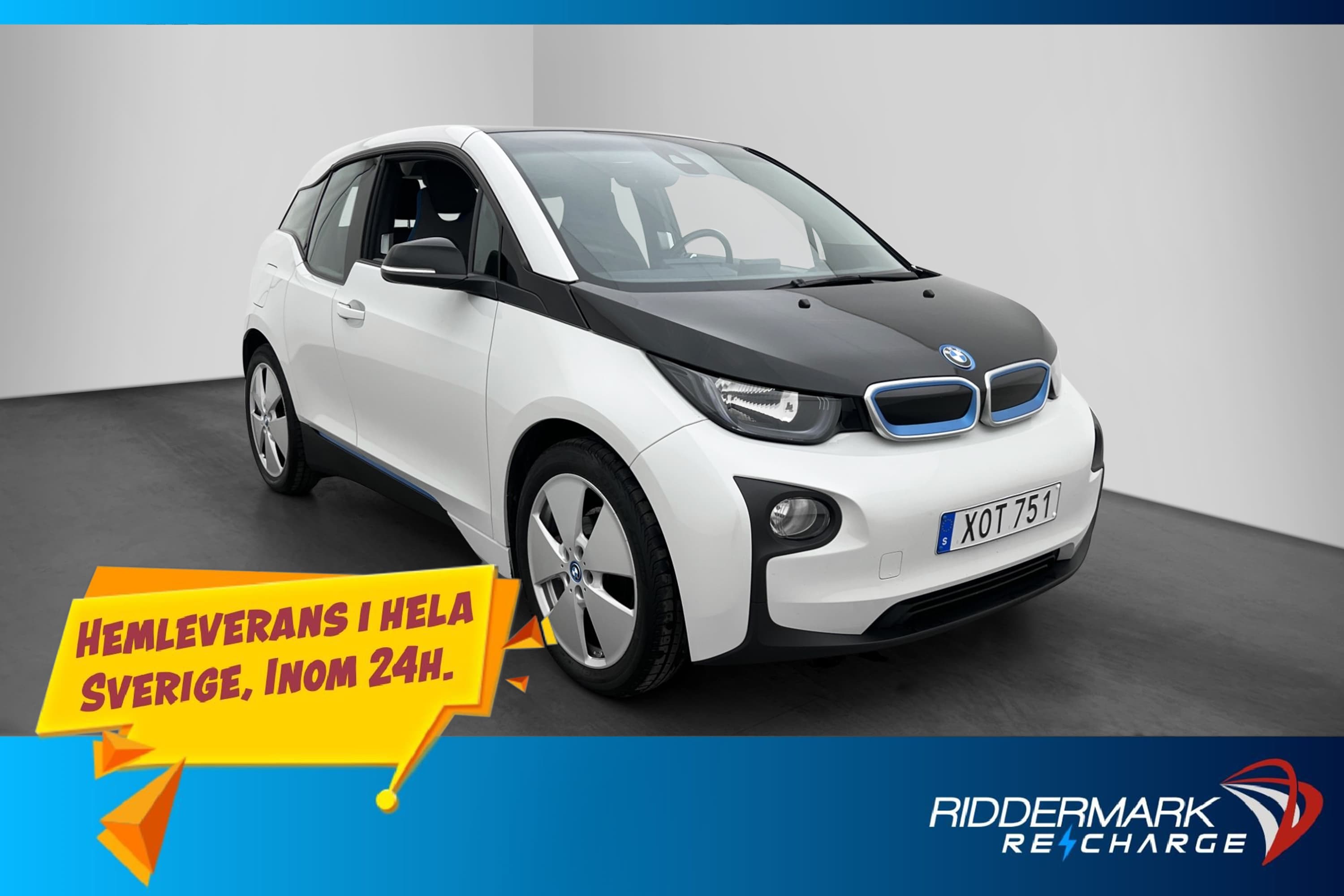 BMW i3 94 Ah 170hk Comfort Advanced Värmare Navi Sensorer