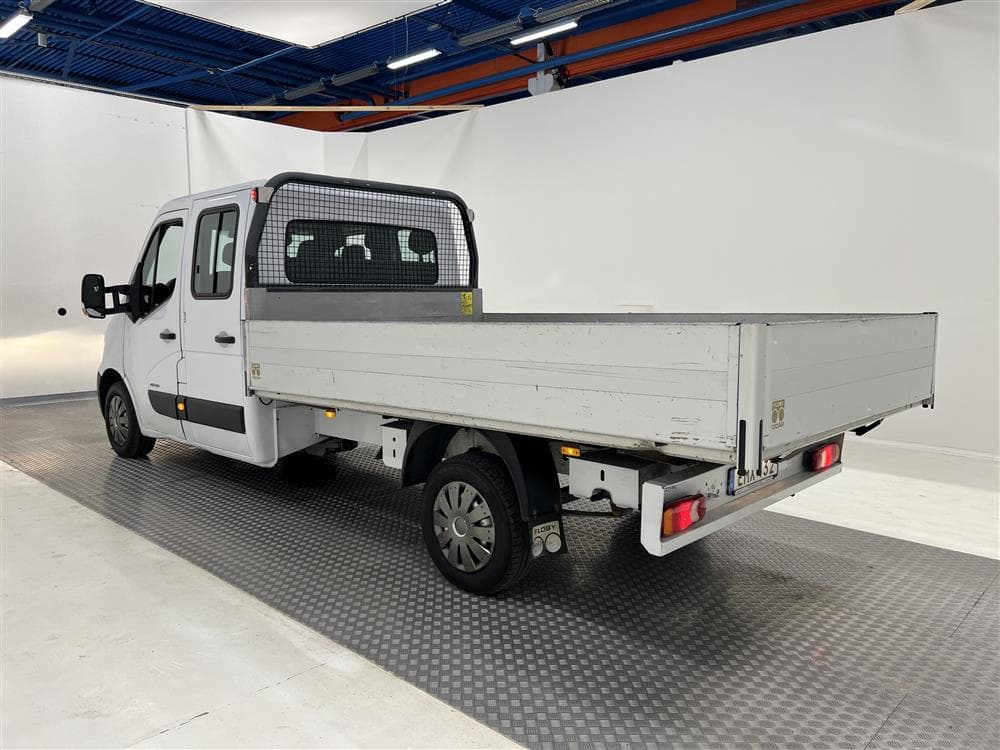 Renault Master 2.3dCi Eu6 170hk 7-sits Flakbil Värmare Moms exteriör