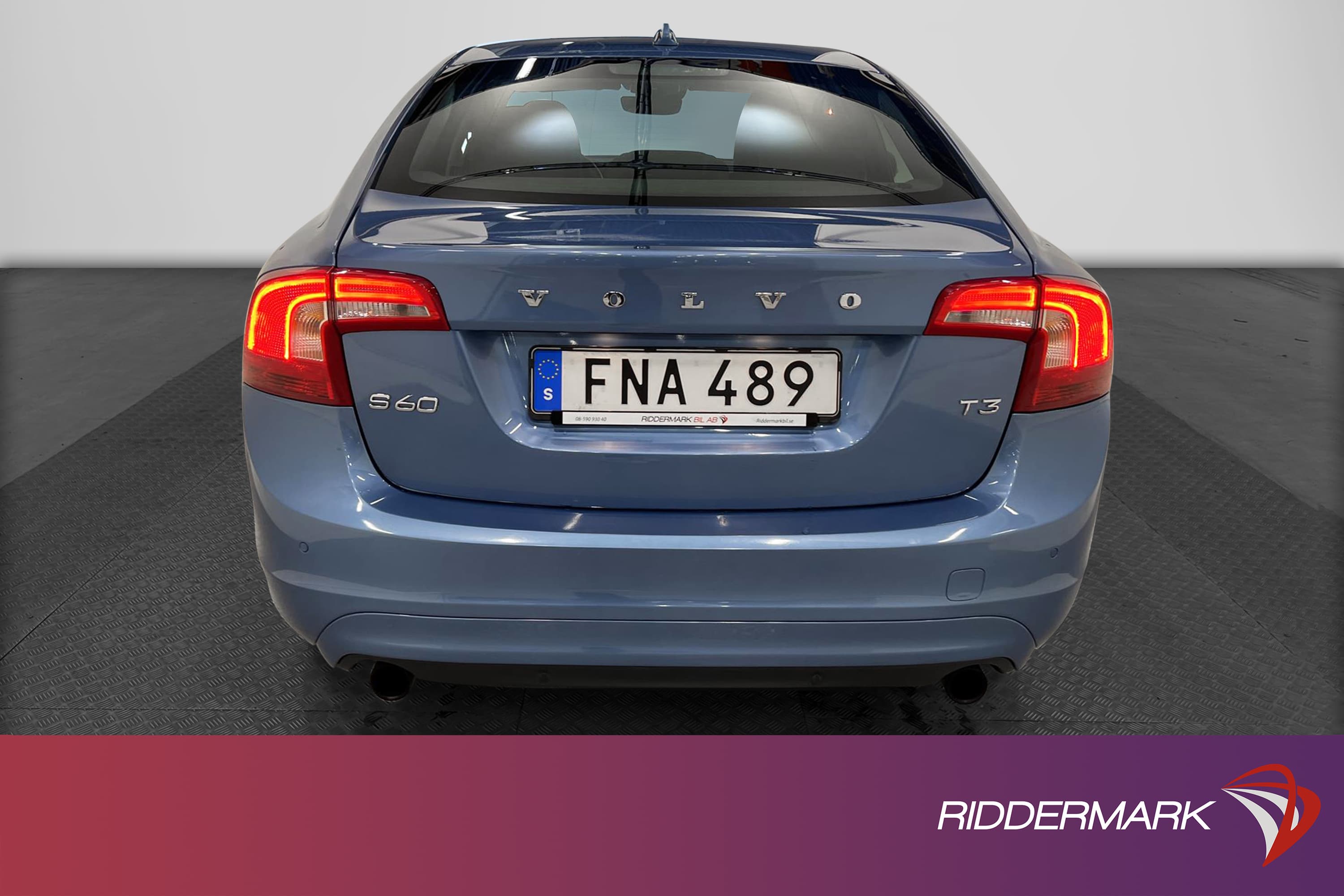 Volvo S60 T3 152hk Bränslevärm Rattvärme Välservad 0,46L/mil