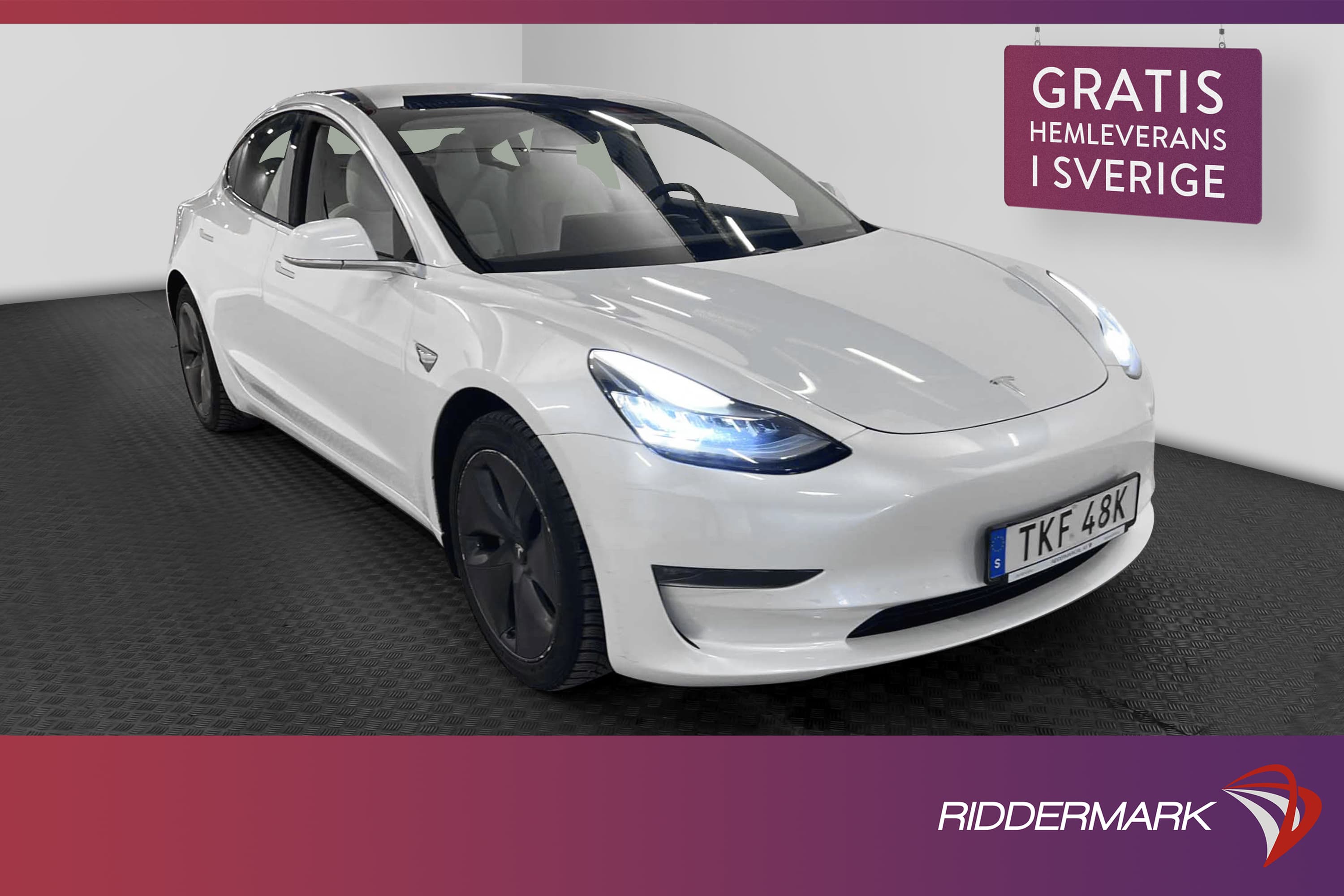 Tesla Model 3 Long Range AWD 440hk