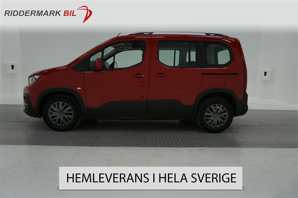 Peugeot Rifter 1.2 110hk Allure M-Värmare Drag 0.54l/mil