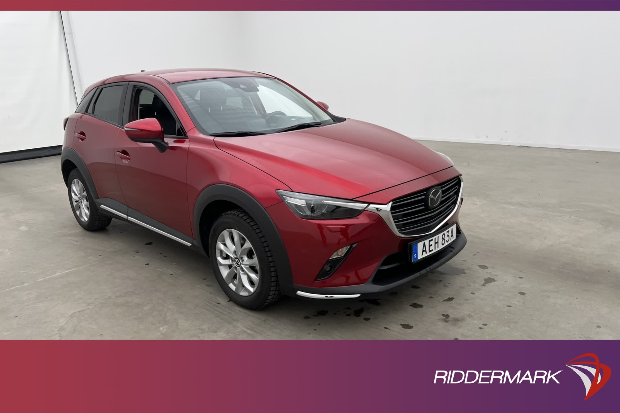 Mazda CX-3 121hk Optimum BOSE HUD Kamera Navi Skinn Rattvärm