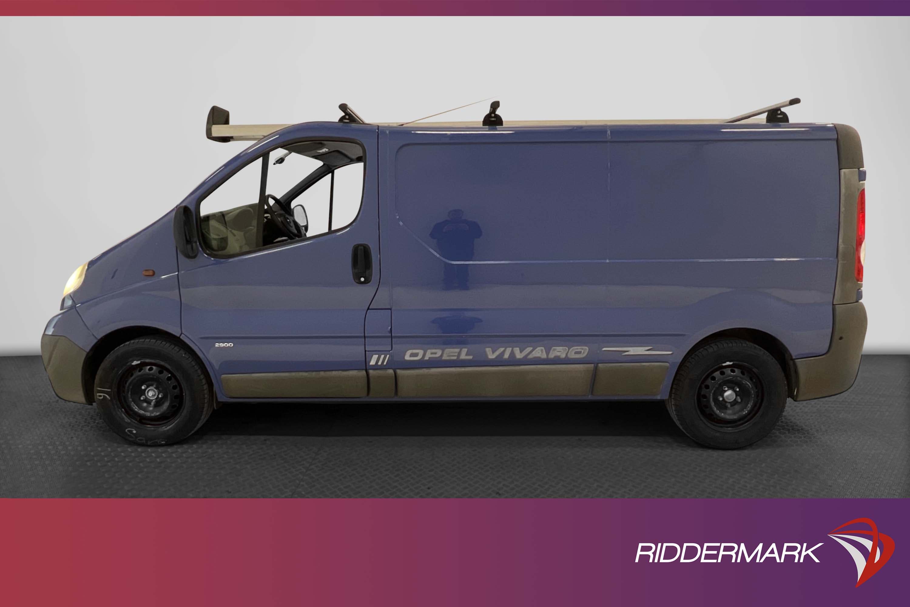 Opel Vivaro Lång 2.0 114hk Dragkrok Nyservad PDC Takräcke