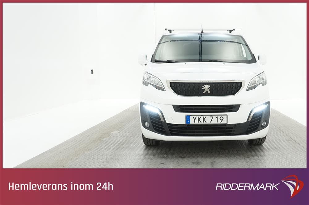 Peugeot Expert BlueHDi 120hk Lång Drag Inredning Moms