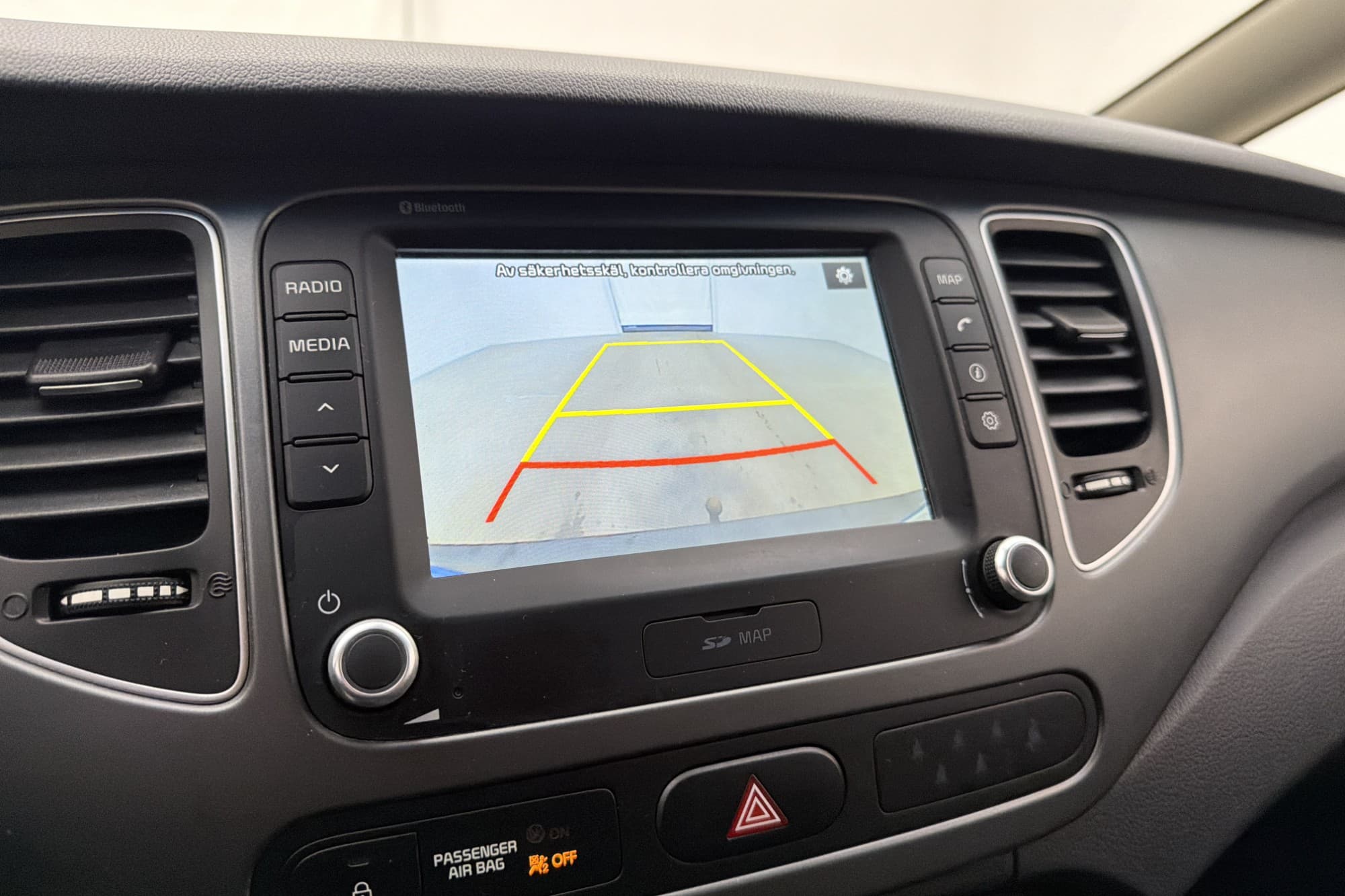 Kia Carens 1.7 VGT GLS 7-Sits Kamera Navi P-Sensorer Drag