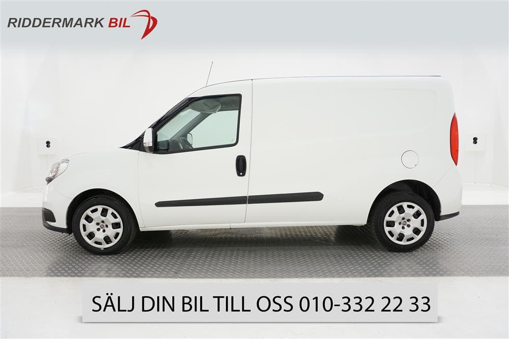 Fiat Doblo 1.3 MJT 3-sits 90hk L2 Nyservad Drag Moms
