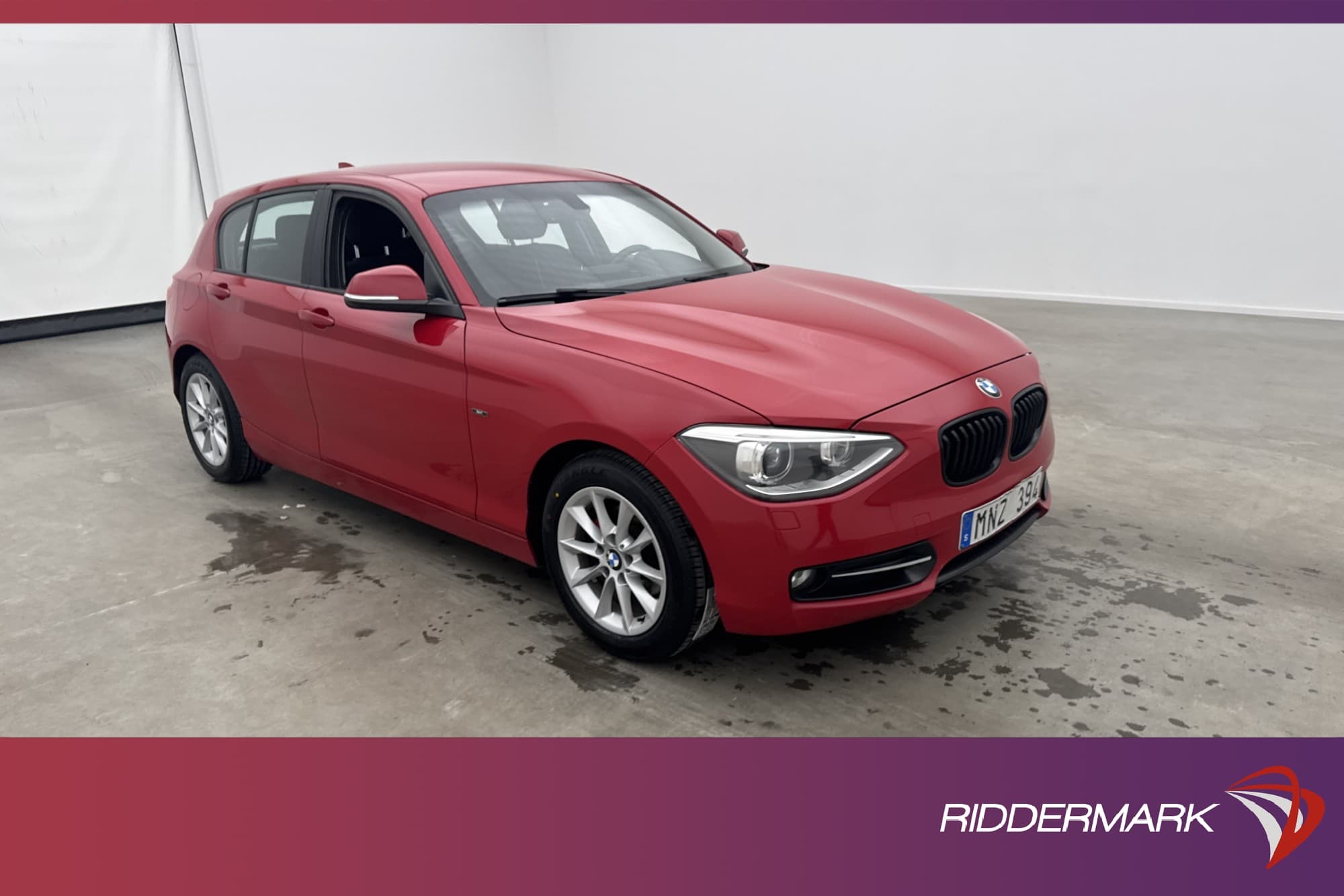 BMW 118 d Sport line Sensorer Keyless Två-Brukare 0,45L/mil