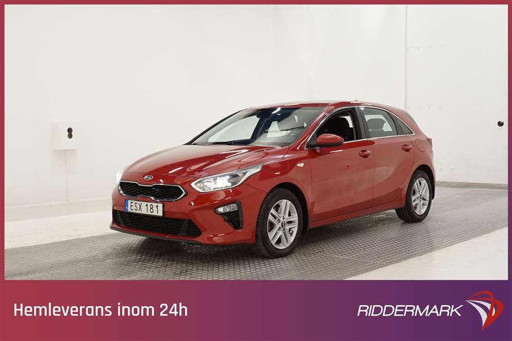 Kia Ceed 1.0 5dr 120hk B-kamera P-sensor