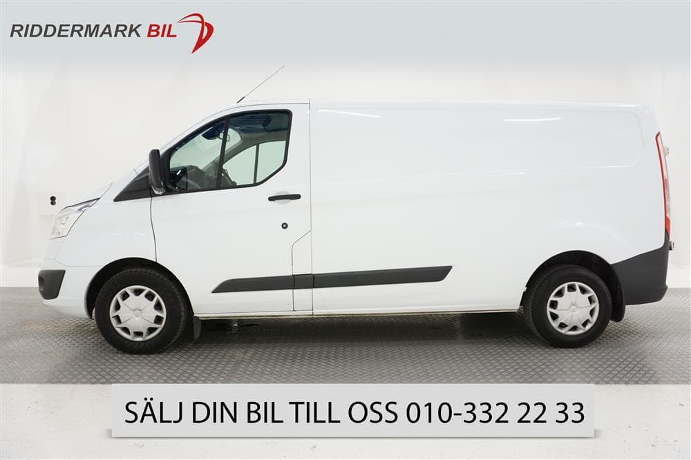 Ford Transit Custom 2.0TDCI Eu6 130hk 3sits L2 Värmare Moms