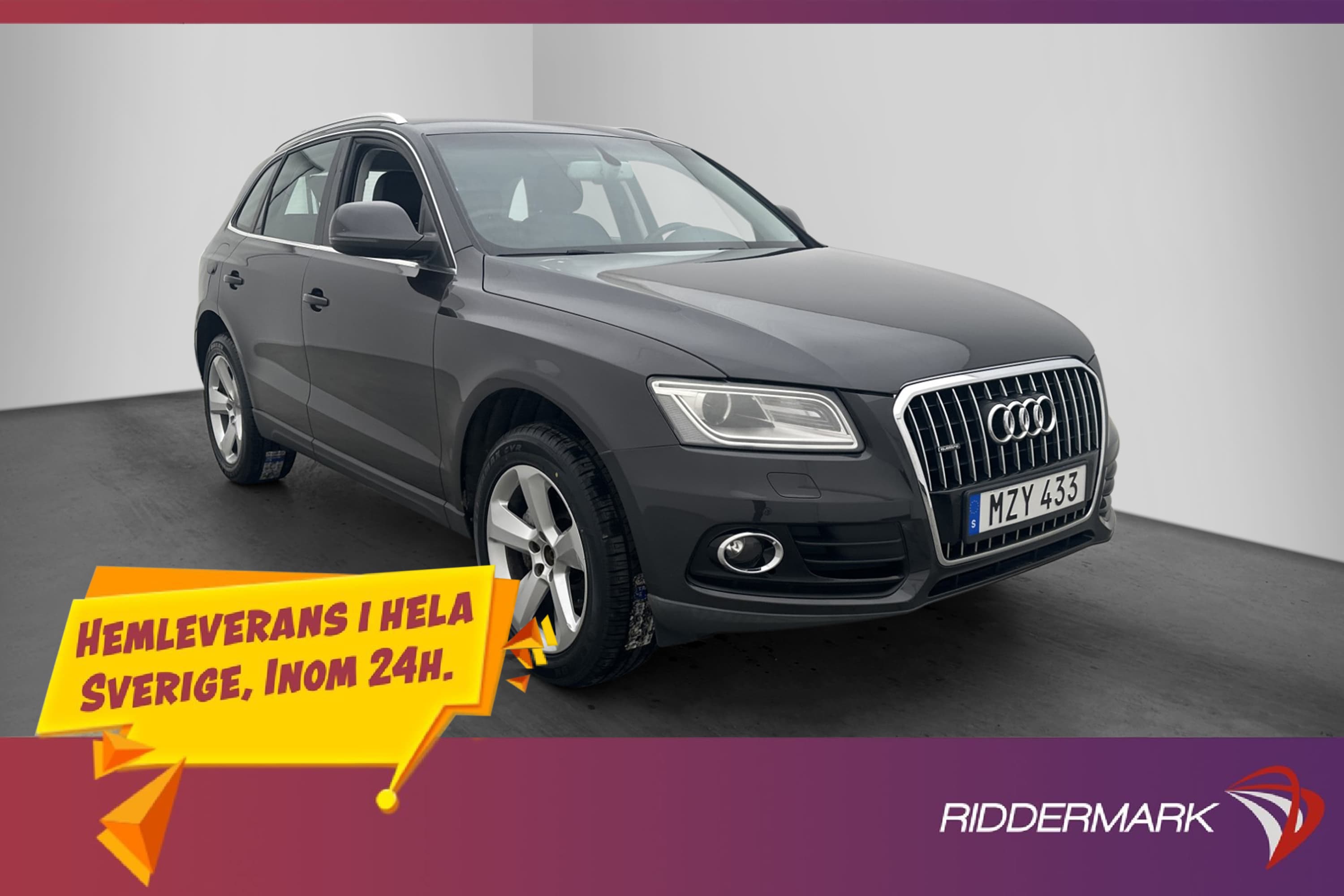 Audi Q5 2.0 TDI Quattro Design Skinn/Alcantara Dragkrok