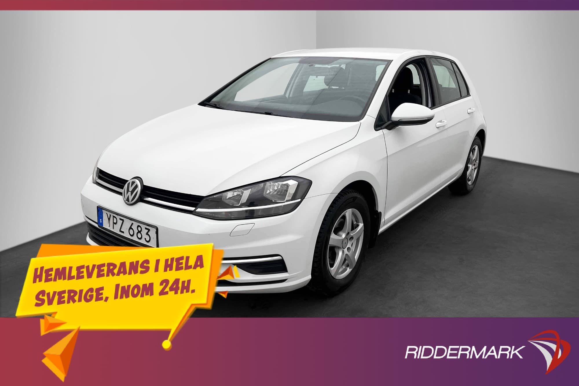 Volkswagen Golf 5-dörrar 1.0 TSI 110hk Adapt-Fart CarPlay 