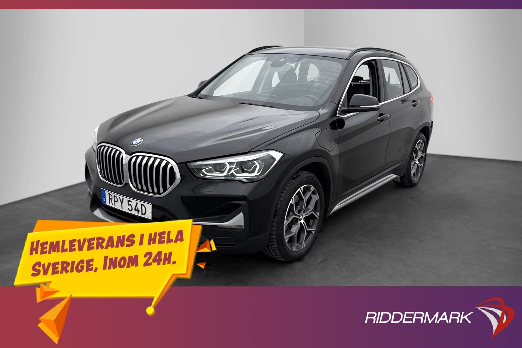 BMW X1 xDrive25e 220hk xLine HUD Navi Sensorer Halvskinn