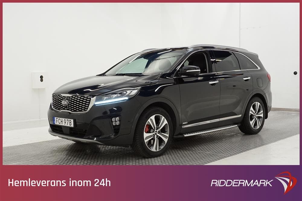 Kia Sorento 200hk AWD GT-Line 360° Drag Navi Pano H/K 7-Sits