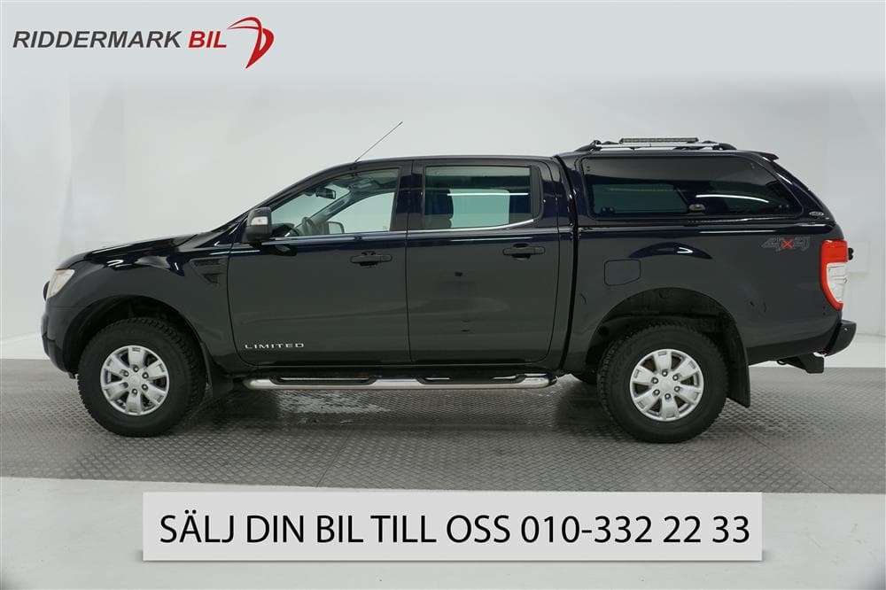 Ford Ranger 2.2 TDCi 4WD 150hk Limited Värmare Moms