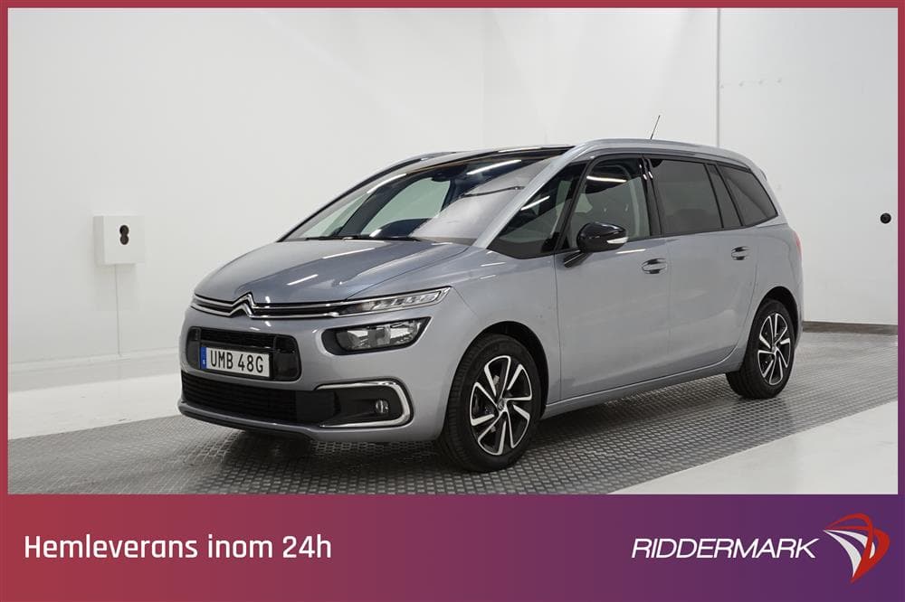 Citroën C4 Grand Space T 7 sits 130hk B-Kam Navi Drag